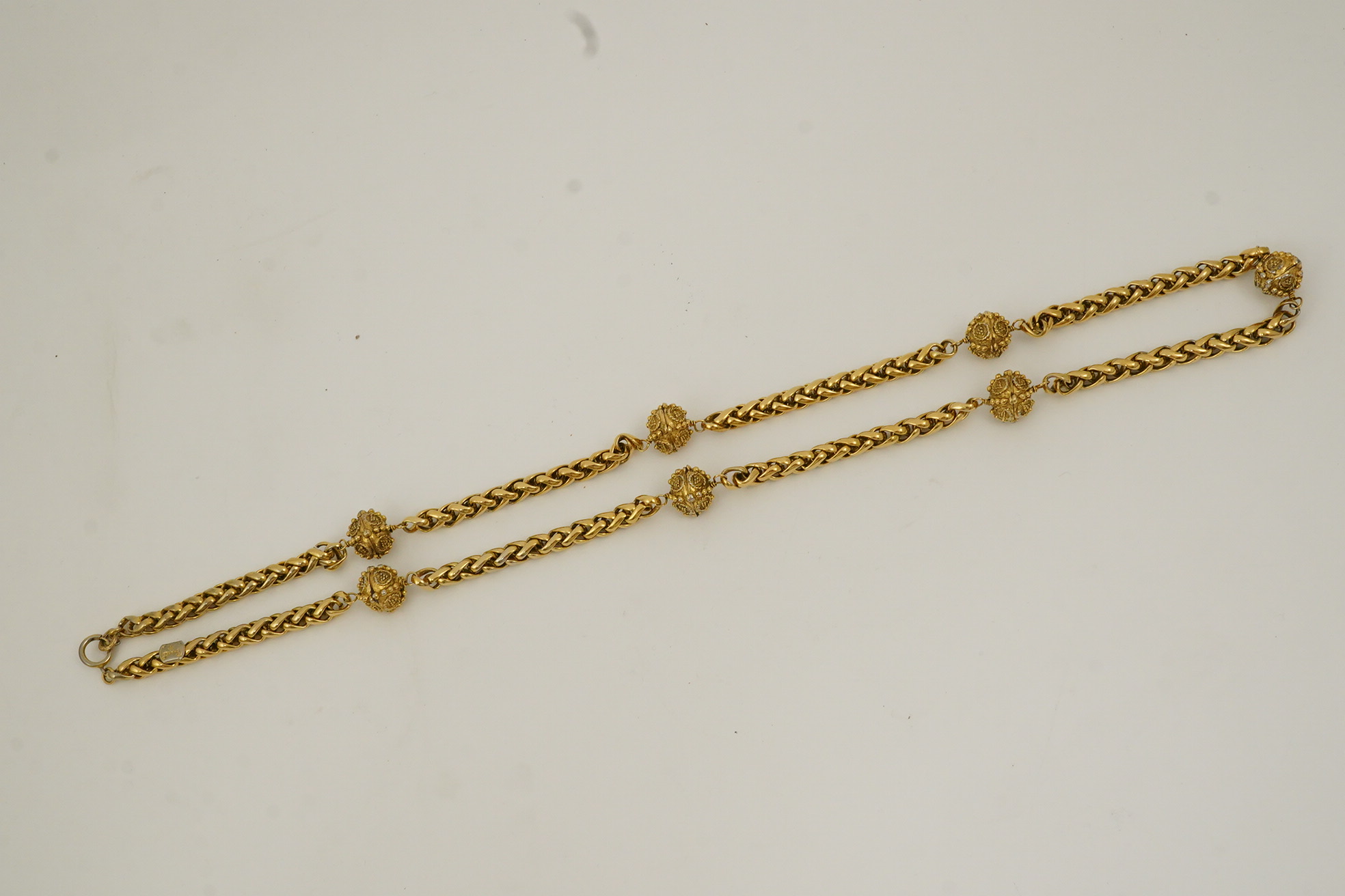 A Chanel style 1970's necklace